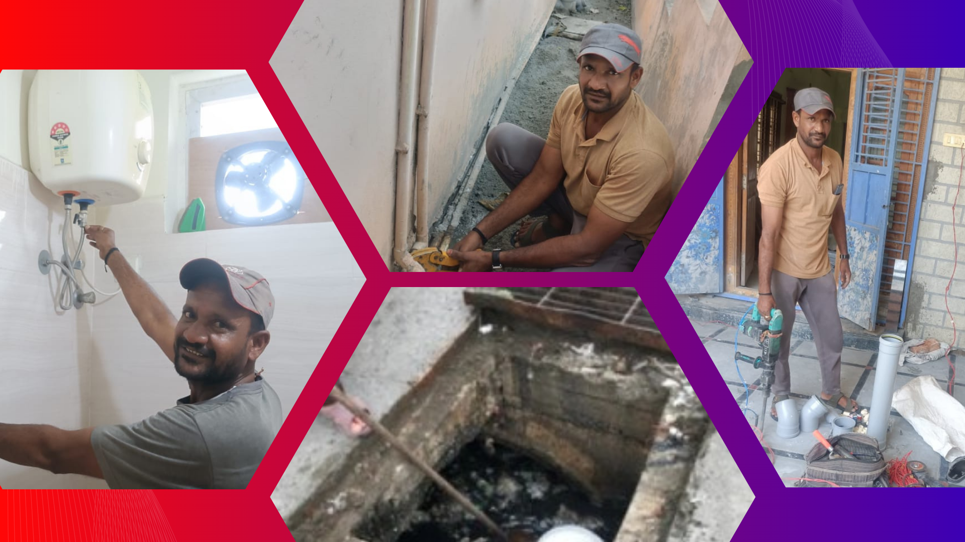Drainage cleaning services, Hyderabad Plumbing Services